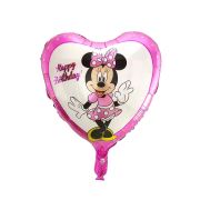 Balon inimă Minnie Mouse - 43 cm