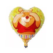Balon inimă Winnie - 43 cm