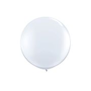 Balon Jumbo alb - 100 cm