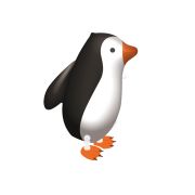 Balon pinguin Walking - 57 x 47 cm
