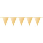 Banner stegulețe aurii -10 m