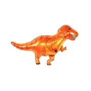 Mini balon dinozaur portocaliu - 46 x 29 cm