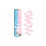 Mini tun confetti roz descoperire gen - 15 cm