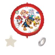 Set balon Paw Patrol, rafie și contragreutate - 45 cm