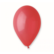 10 baloane rosii - 26 cm