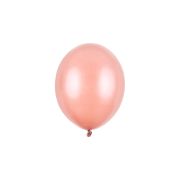 50 baloane roz metalic gold - 23 cm
