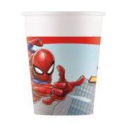 8 pahare Spiderman Crime Fighter- 200 ml