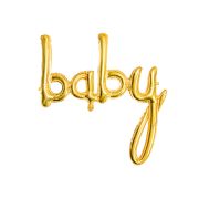 Balon auriu Baby - 84x61cm