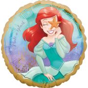 Balon rotund cu Ariel - 43 cm