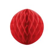 Decorațiune glob roșu - 20 cm