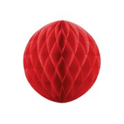 Decorațiune glob roșu - 29 cm