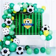 Ghirlandă de baloane cu decor fotbal