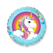 Mini balon cu Unicorn - 22 cm