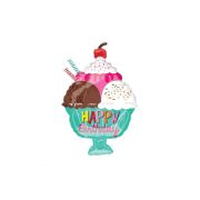 Mini balon cupă de înghețată - 38x25.5 cm