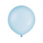 Mini balon jumbo albastru transparent - 48 cm