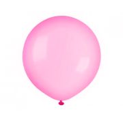 Mini balon jumbo roșu transparent - 48 cm	
