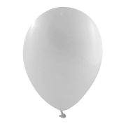 100 baloane albe - 13 cm