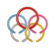 100 baloane modelaj metalice colorate Gemar