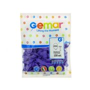 100 Baloane mov Gemar - 12 cm