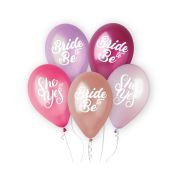 5 baloane Bride to be - 33 cm
