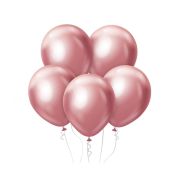 50 baloane roz platinum - 30 cm