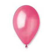 100 baloane roz închis metalic Gemar - 25 cm
