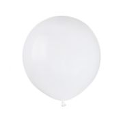 5 mini baloane jumbo albe Gemar- 48 cm