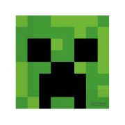 20 șervețele Minecraft - 33 x 33 cm