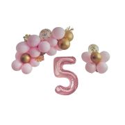 Balon decorativ cifra 5