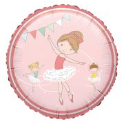 Balon folie micuța balerină - 42 cm