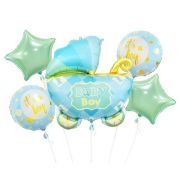 Buchet de baloane folie Baby Boy