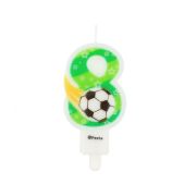 Lumanare fotbal cifra 8