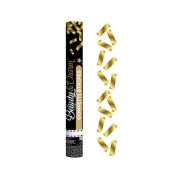 Tun confetti fâșii aurii - 40 cm