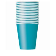 14 pahare bleu party - 266 ml