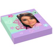 16 șervețele Barbie Sweet - 33x33 cm