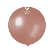 Balon jumbo roz sidefat - 65 cm