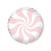 Balon folie acadea cu roz - 45 cm