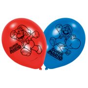 6 baloane Super Mario - 22.8 cm