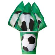 8 pahare fotbal - 270 ml