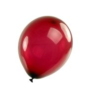 100 baloane rosu burgundy- 25 cm