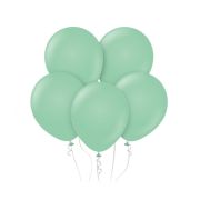 10 baloane pastel mint green - 30 cm