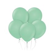 10 baloane pastel mint green - 30 cm