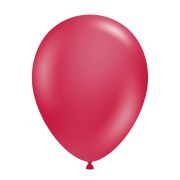 100 Baloane Latex Tuftex Metallic Starfire Red 30 cm