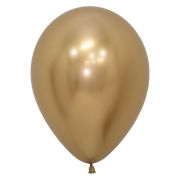 25 baloane Reflex Gold Sempertex - 30 cm