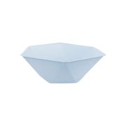 6 boluri hexagonale bleu pastel