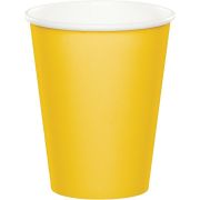 8 pahare Yellow - 266 ml