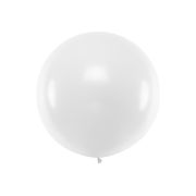 Balon Jumbo Alb - 1 m