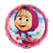 Balon folie Masha si Ursul 45 cm