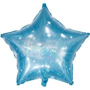 Balon stea Galactic Aqua 61 cm