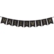 Banner negru Halloween 1.7 m